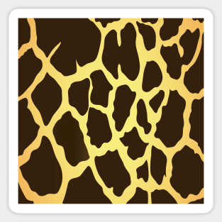 Giraffe Skin Pattern Sticker